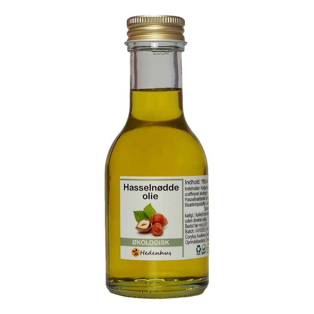 Hasselnøddeolie økologisk 5 Liter