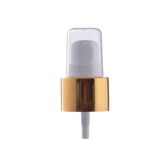 Pumpe Låg Guld Hvid Med Klar Hætte 220mm 24 410