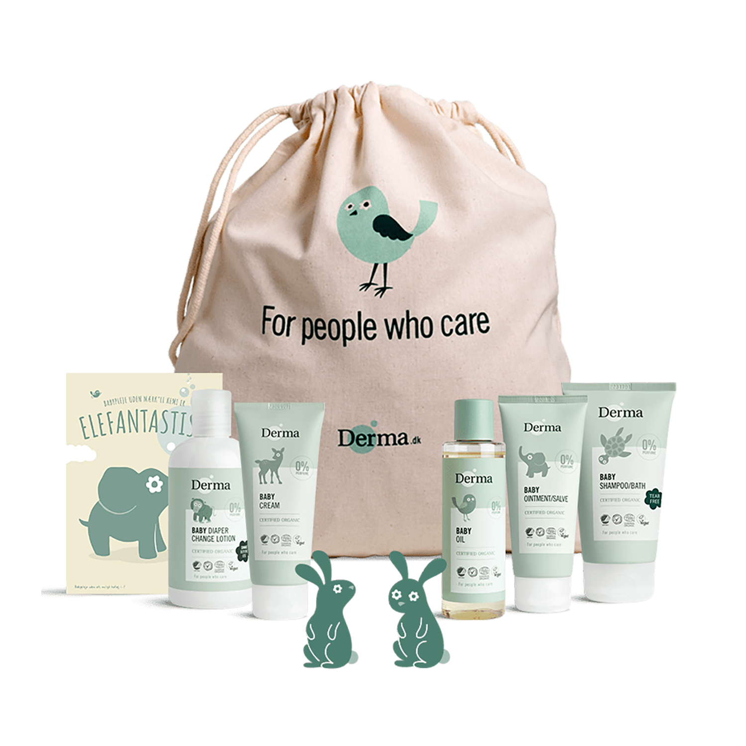 Derma Eco Babystartpakke øko Pleje Til Baby