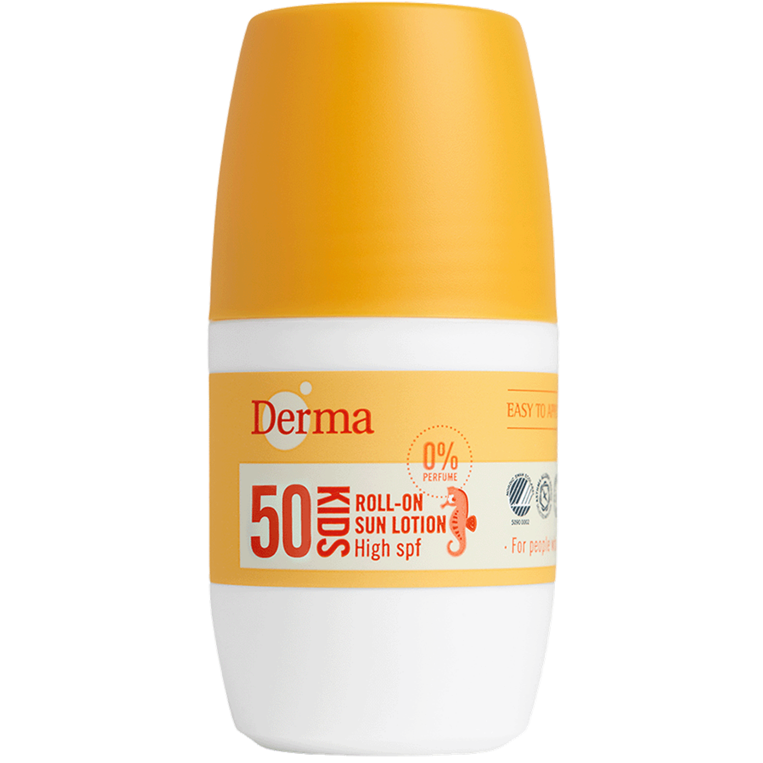 Derma Kids Sollotion Roll On Spf50 50 Ml Vandfast Solcreme